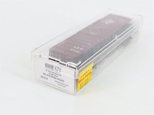 N Scale Micro-Trains 25310 Milwaukee Road 50' Rib Side Single Door Box Car RTR