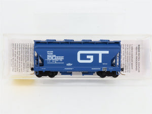 N Micro-Trains MTL 92010 GTW Grand Trunk Western 2-Bay Covered Hopper #315060