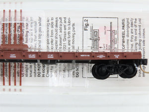 N Scale Micro-Trains 44010 GN Great Northern 50' Flat Car 66212 RTR