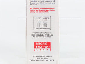N Scale Micro-Trains 44010 GN Great Northern 50' Flat Car 66212 RTR