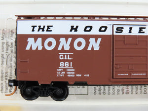 N Scale Micro-Trains 20486 CIL Monon 40' Box Car 861 RTR