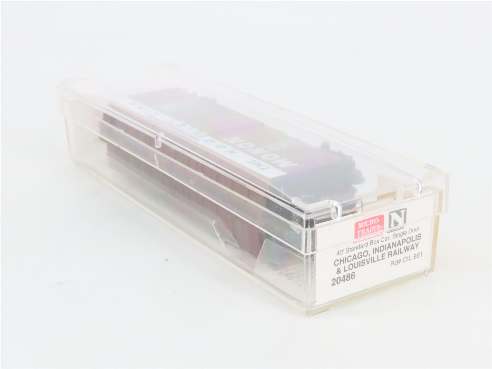 N Scale Micro-Trains 20486 CIL Monon 40' Box Car 861 RTR