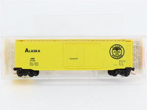 N Scale Micro-Trains 32100 ARR Alaska Railroad 50' Single Plug Door Box Car RTR