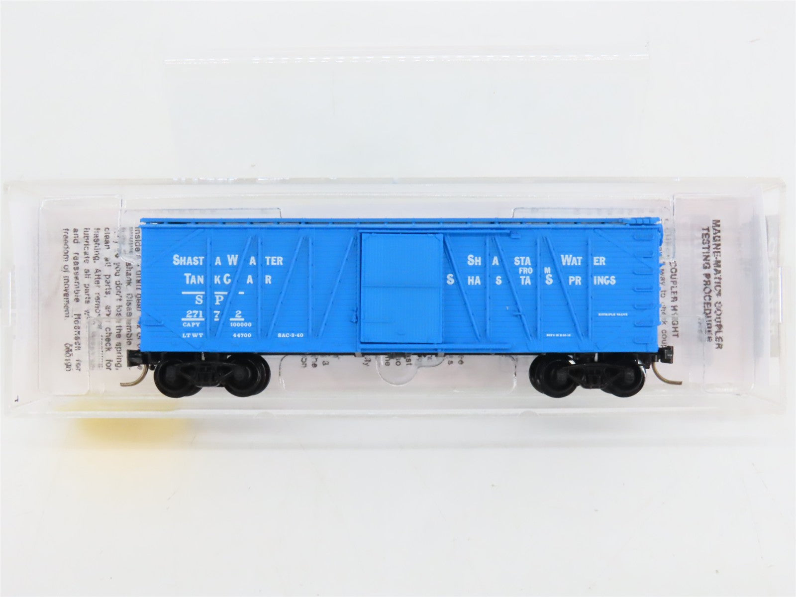 N Scale Micro-Trains 28140 SP Southern Pacific 40' Outside Braced Box Car RTR