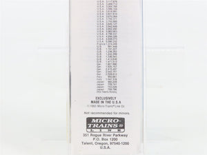 N Scale Micro-Trains 28140 SP Southern Pacific 40' Outside Braced Box Car RTR
