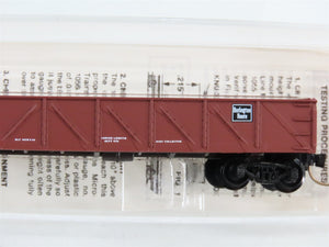 N Scale Micro-Trains MTL 60020 CB&Q Burlington Route 50' Gondola #195451