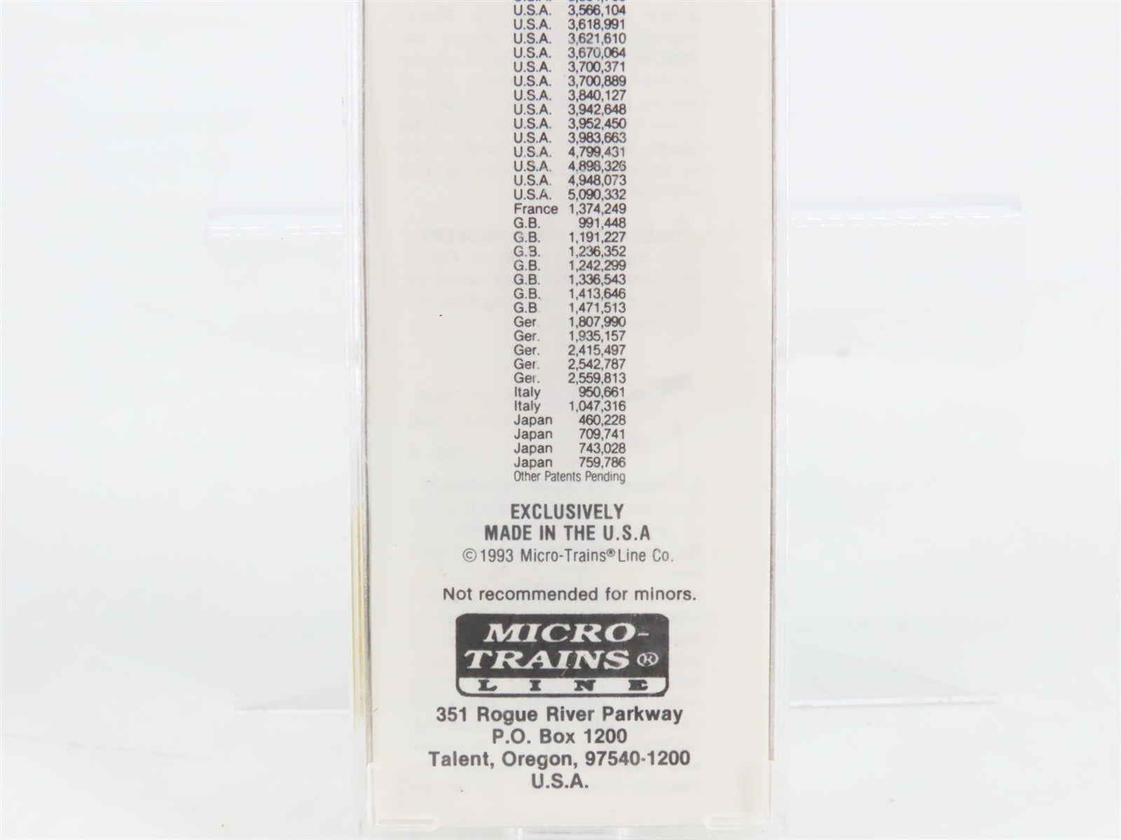 N Scale Micro-Trains MTL 60020 CB&Q Burlington Route 50' Gondola #195451