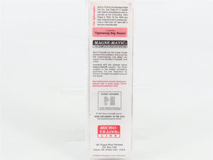 N Scale Micro-Trains 56310 B&O Baltimore & Ohio 33' 2-Bay Hopper 324759 RTR