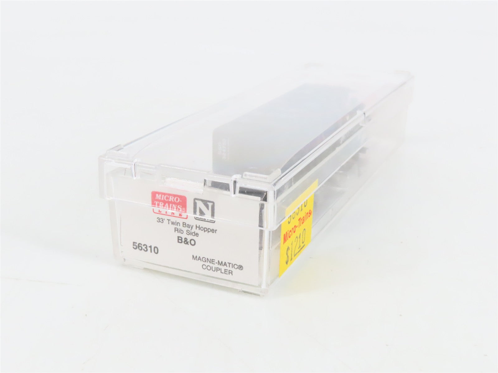 N Scale Micro-Trains 56310 B&O Baltimore & Ohio 33' 2-Bay Hopper 324759 RTR