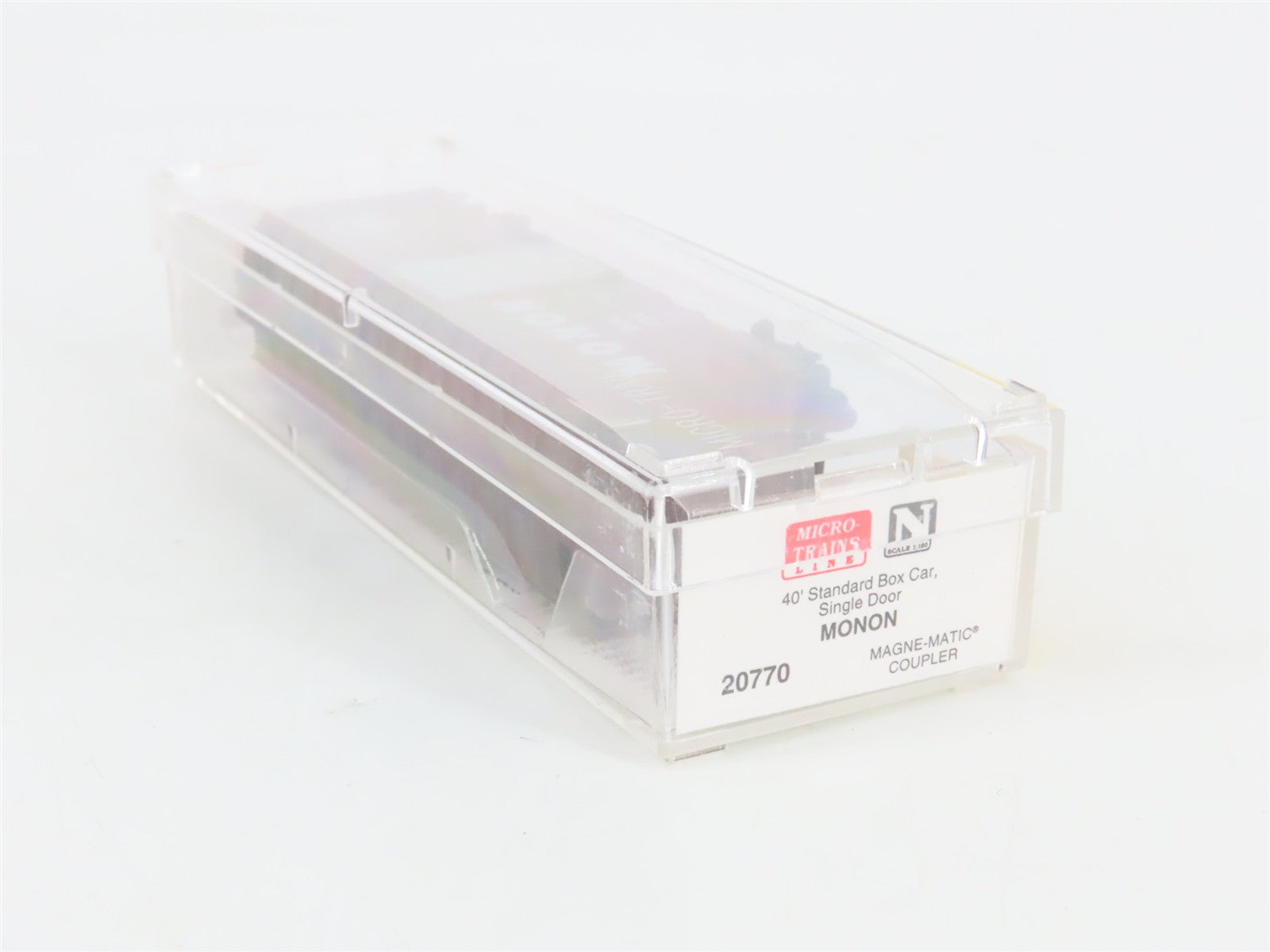 N Scale Micro-Trains 20770 MON Monon 40' Single Door Box Car 1238 RTR