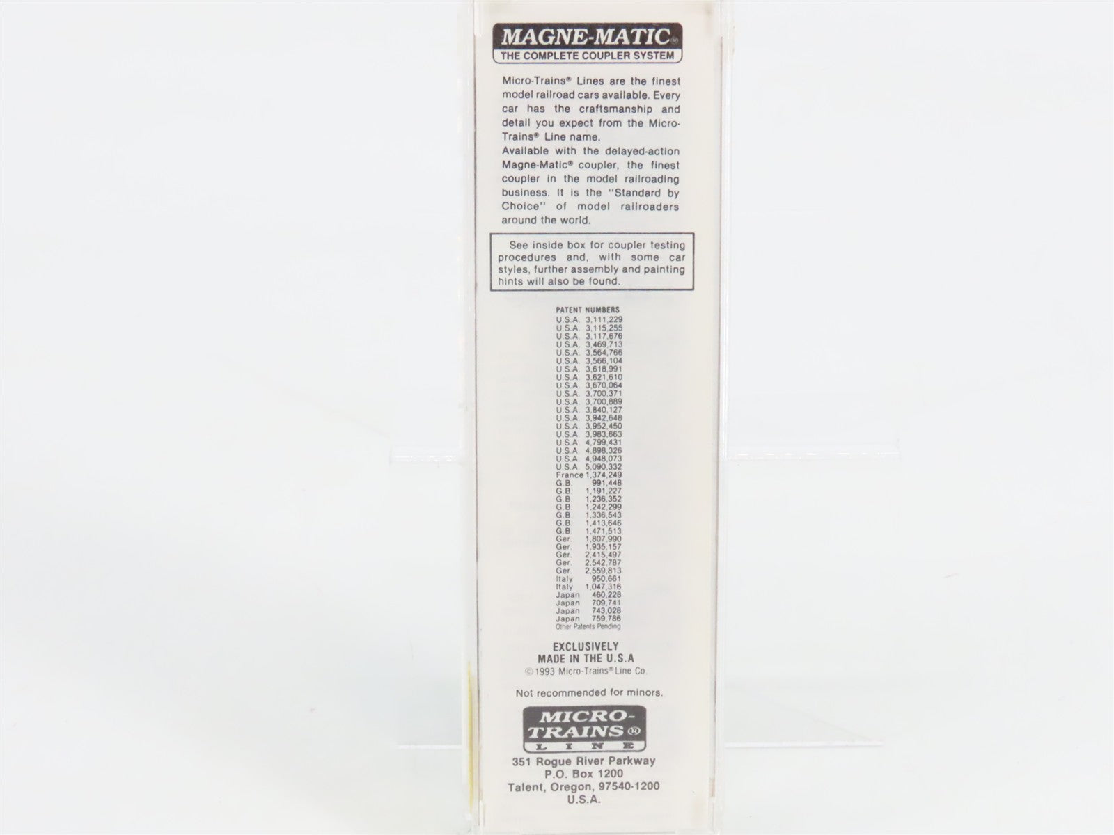N Scale Micro-Trains 26040 MP Missouri Pacific 50' Box Car 367926 RTR