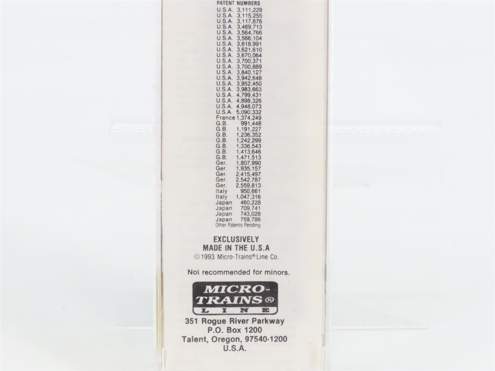 N Scale Micro-Trains 26040 MP Missouri Pacific 50' Box Car 367926 RTR