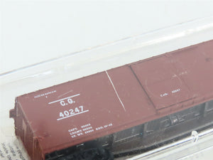N Scale Micro-Trains 39150 CG Central of Georgia 40' Box Car 40247 RTR