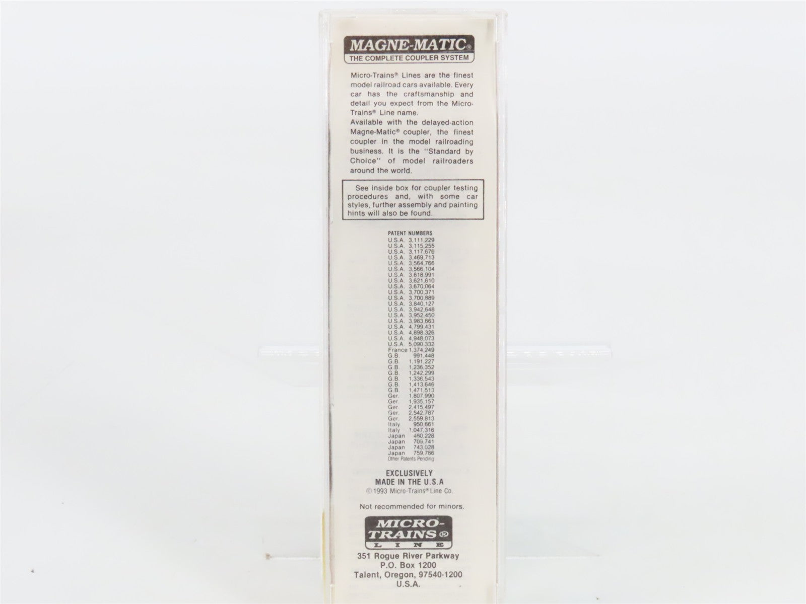 N Scale Micro-Trains 39150 CG Central of Georgia 40' Box Car 40247 RTR