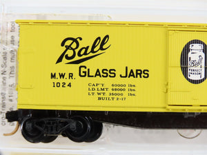 N Scale Micro-Trains 42030 Muncie & Western 40' Double-Sheathed Wood Box Car RTR