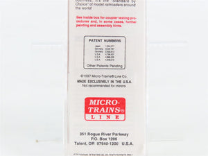 N Scale Micro-Trains MTL 55260 P&WV The Alphabet Route 2-Bay Open Hopper 380 RTR