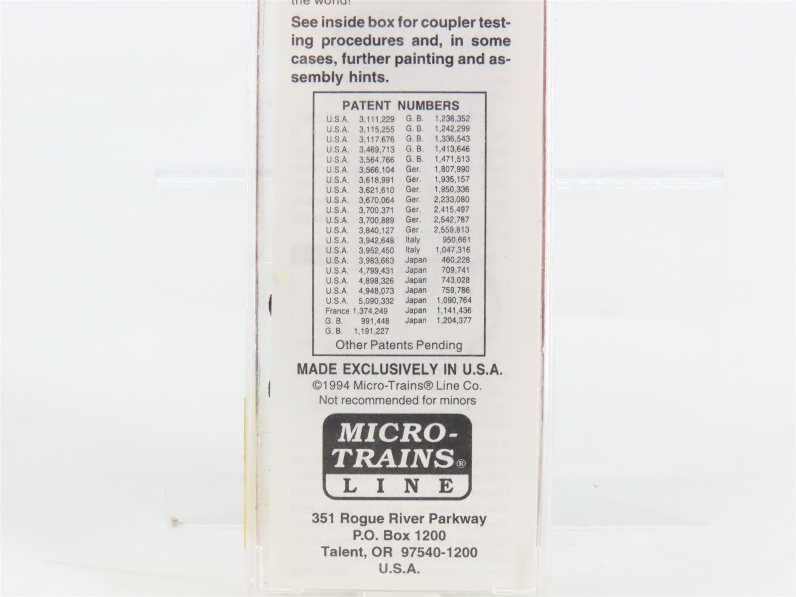 N Scale Micro-Trains 20156 GN Great Northern 40' Box Car 18748 RTR