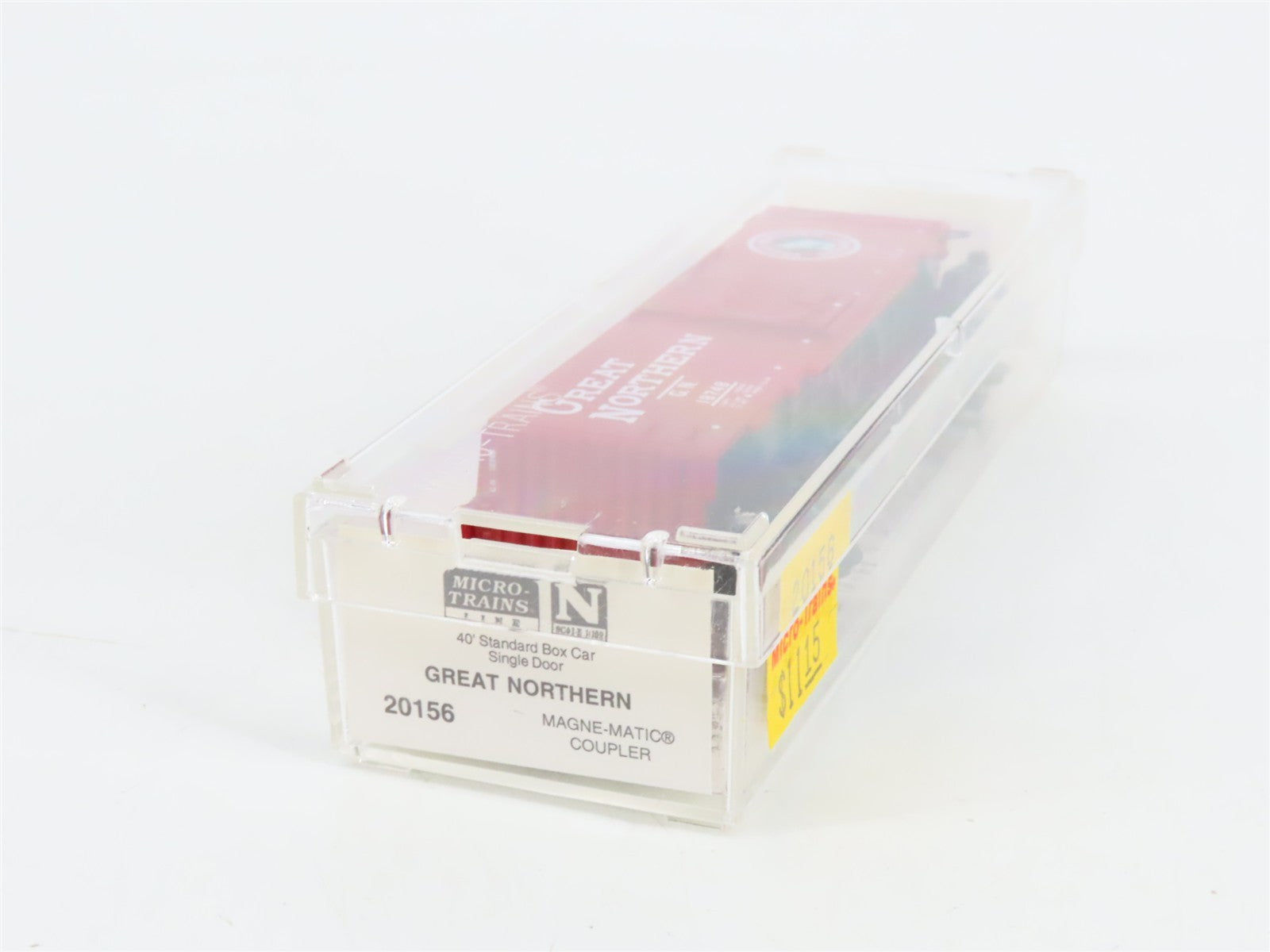N Scale Micro-Trains 20156 GN Great Northern 40' Box Car 18748 RTR