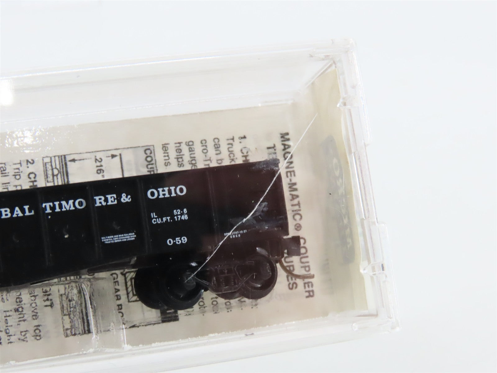 N Scale Micro-Trains 46150 B&O Baltimore & Ohio 50' Gondola 259492 RTR
