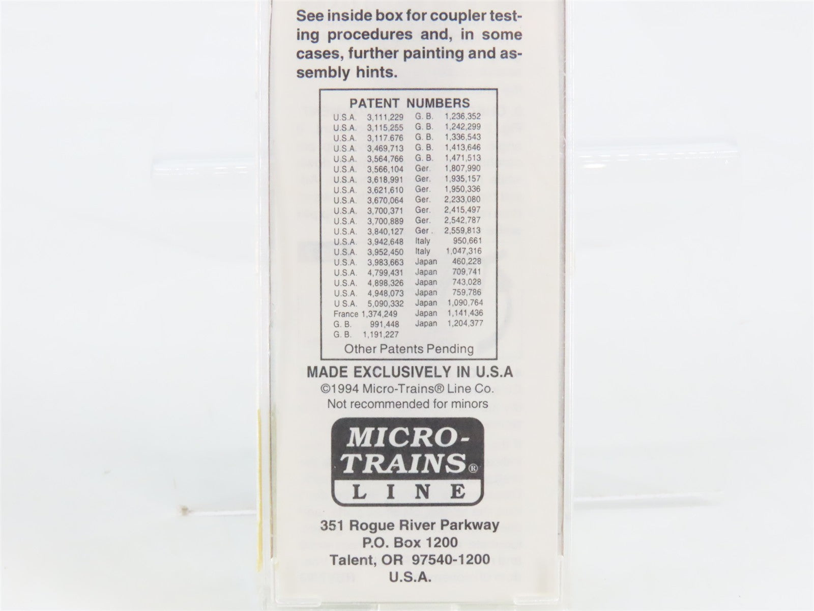N Scale Micro-Trains 46150 B&O Baltimore & Ohio 50' Gondola 259492 RTR