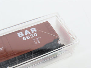 N Scale Micro-Trains 38140 BAR Bangor & Aroostook 50' Box Car 6630 RTR