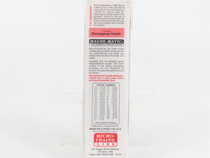 N Scale Micro-Trains 38140 BAR Bangor & Aroostook 50' Box Car 6630 RTR