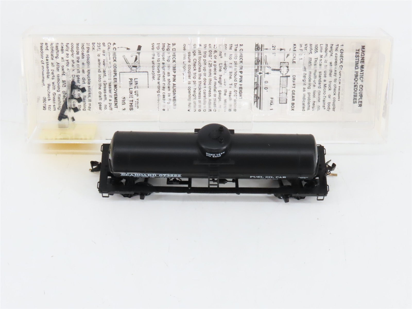 N Scale Micro-Trains 65360 SAL Seaboard 39' Single Dome Tank Car 073222 RTR