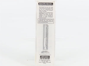 N Scale Micro-Trains 65360 SAL Seaboard 39' Single Dome Tank Car 073222 RTR