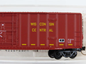 N Scale Micro-Trains 27200 WC Wisconsin Central 50' Box Car 27102 RTR