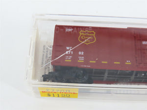 N Scale Micro-Trains 27200 WC Wisconsin Central 50' Box Car 27102 RTR