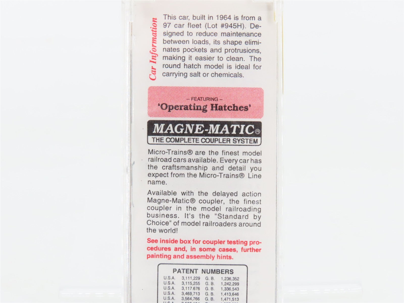 N Scale Micro-Trains MTL 93030 NYC New York Central 3-Bay Hopper 886025 RTR