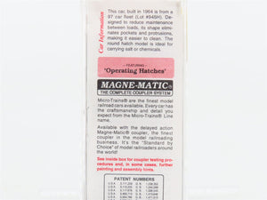 N Scale Micro-Trains MTL 93030 NYC New York Central 3-Bay Hopper 886025 RTR