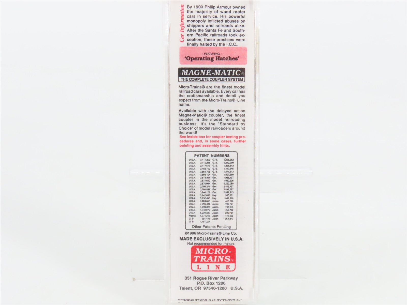 N Scale Micro-Trains 58030 ARLN Armour Refrigerator Line 36' Reefer 7306 RTR