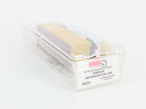N Scale Micro-Trains 58030 ARLN Armour Refrigerator Line 36' Reefer 7306 RTR