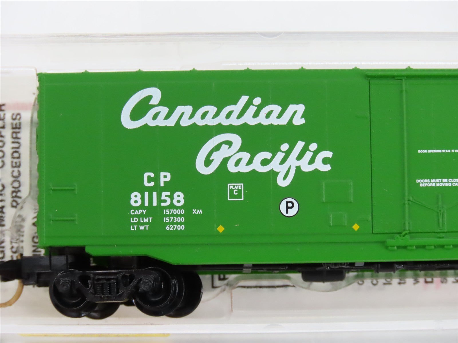 N Scale Micro-Trains 38220 CP Canadian Pacific 50' Box Car 81158 RTR