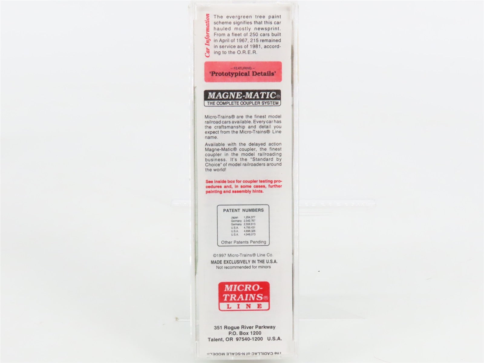 N Scale Micro-Trains 38220 CP Canadian Pacific 50' Box Car 81158 RTR