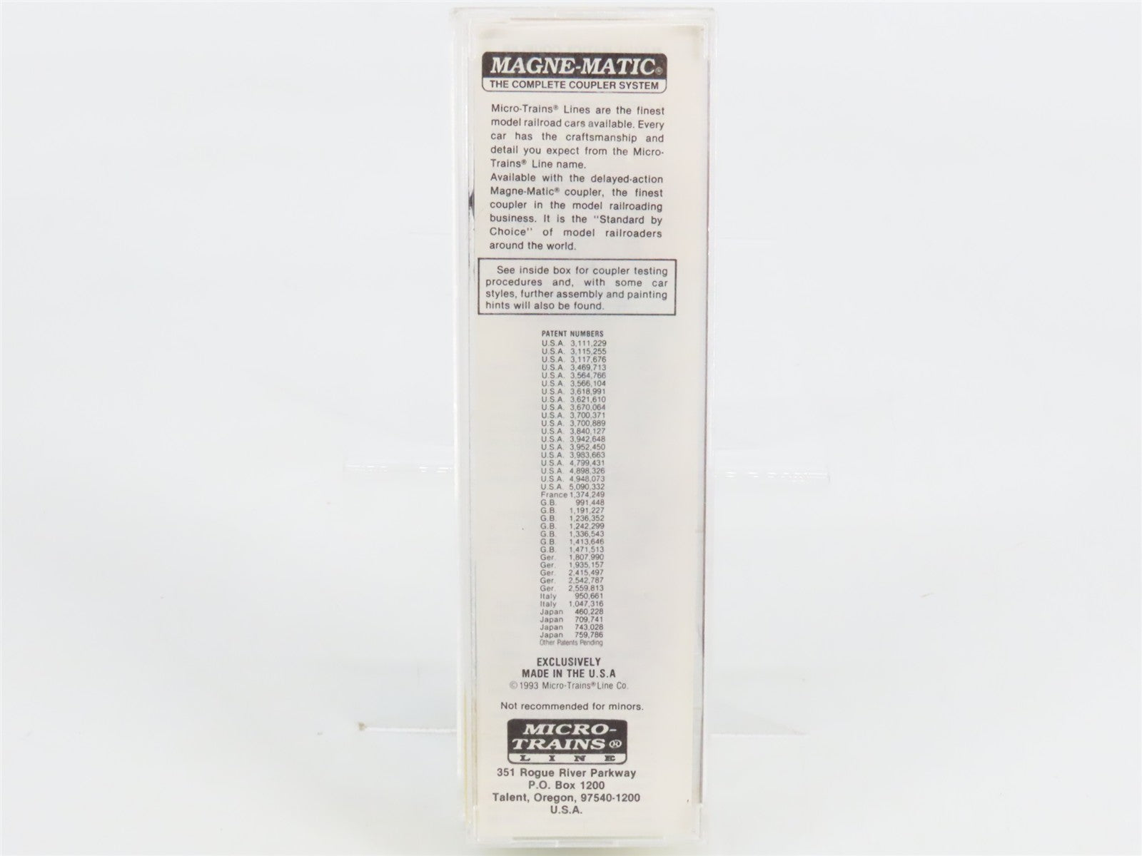 N Scale Micro-Trains 23020 Southern Pacific 40' Standard Box Car Double Door RTR