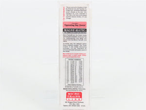 N Scale Micro-Trains MTL 86020 NKP Nickel Plate Road 33' 2-Bay Hopper 33799 RTR