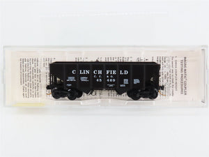 N Scale Micro-Trains 56190 CCO Clinchfield 33' 2-Bay Hopper 45469 RTR