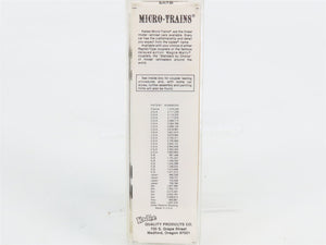 N Scale Kadee Micro-Trains MTL 20590 T&P Texas & Pacific 40' Box Car #41153