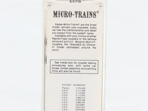 N Scale Kadee Micro-Trains MTL 20590 T&P Texas & Pacific 40' Box Car #41153