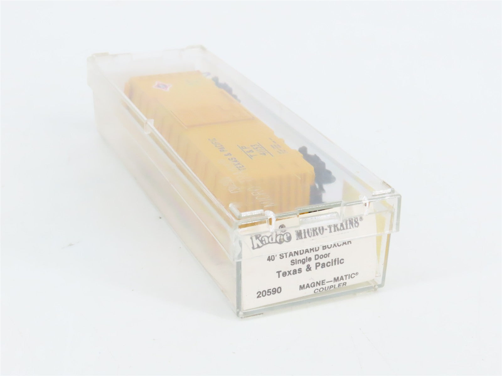 N Scale Kadee Micro-Trains MTL 20590 T&P Texas & Pacific 40' Box Car #41153