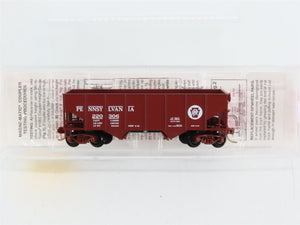 N Scale Micro-Trains 56060 PRR Pennsylvania 33' 2-Bay Hopper 220306 RTR