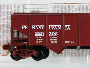 N Scale Micro-Trains 56060 PRR Pennsylvania 33' 2-Bay Hopper 220306 RTR