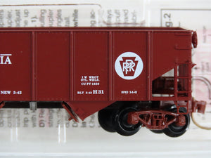 N Scale Micro-Trains 56060 PRR Pennsylvania 33' 2-Bay Hopper 220306 RTR