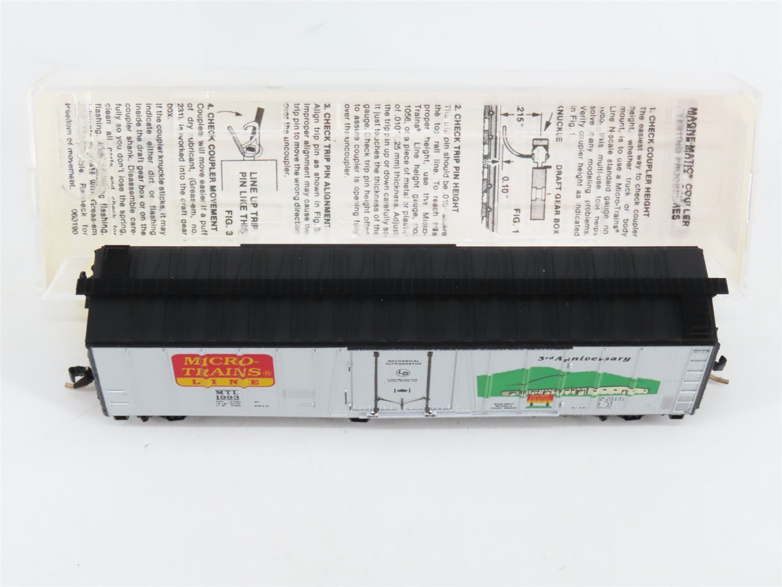 N Scale Micro-Trains MTL 70060 3rd Anniversary Mechanical Reefer #1993
