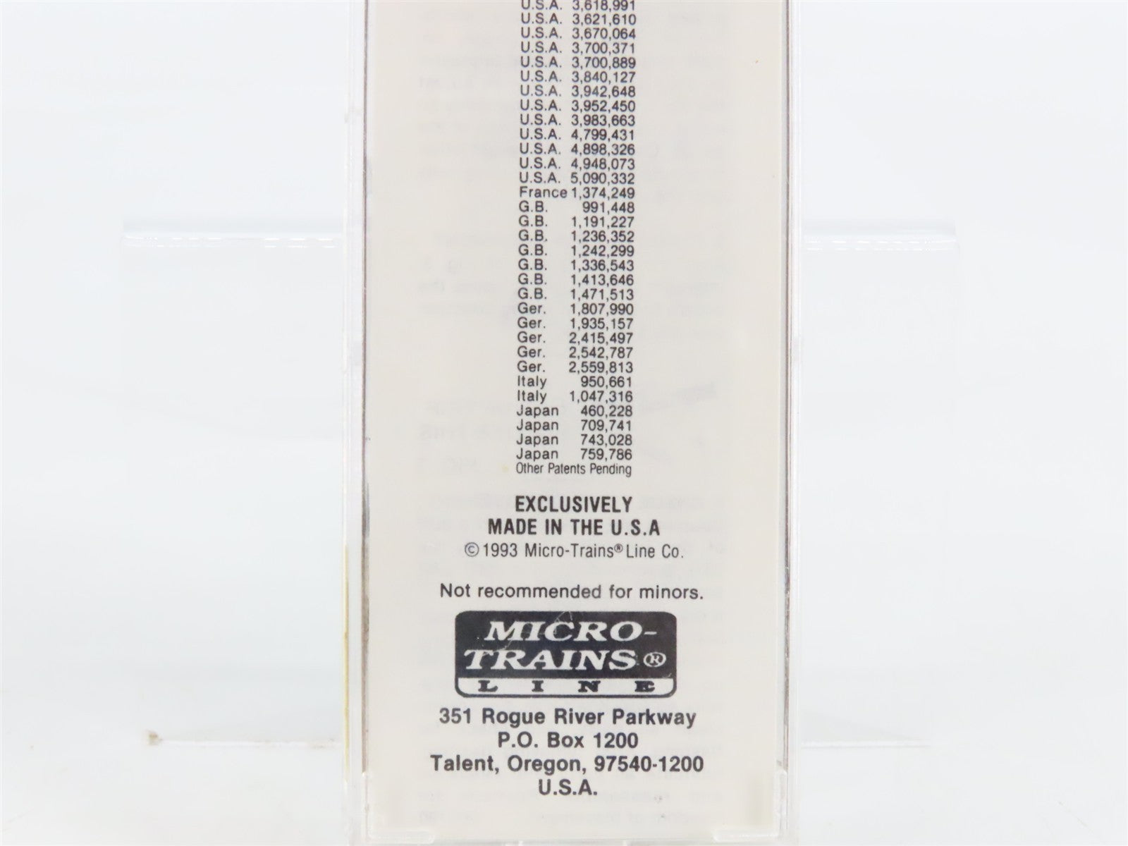 N Scale Micro-Trains MTL 70060 3rd Anniversary Mechanical Reefer #1993