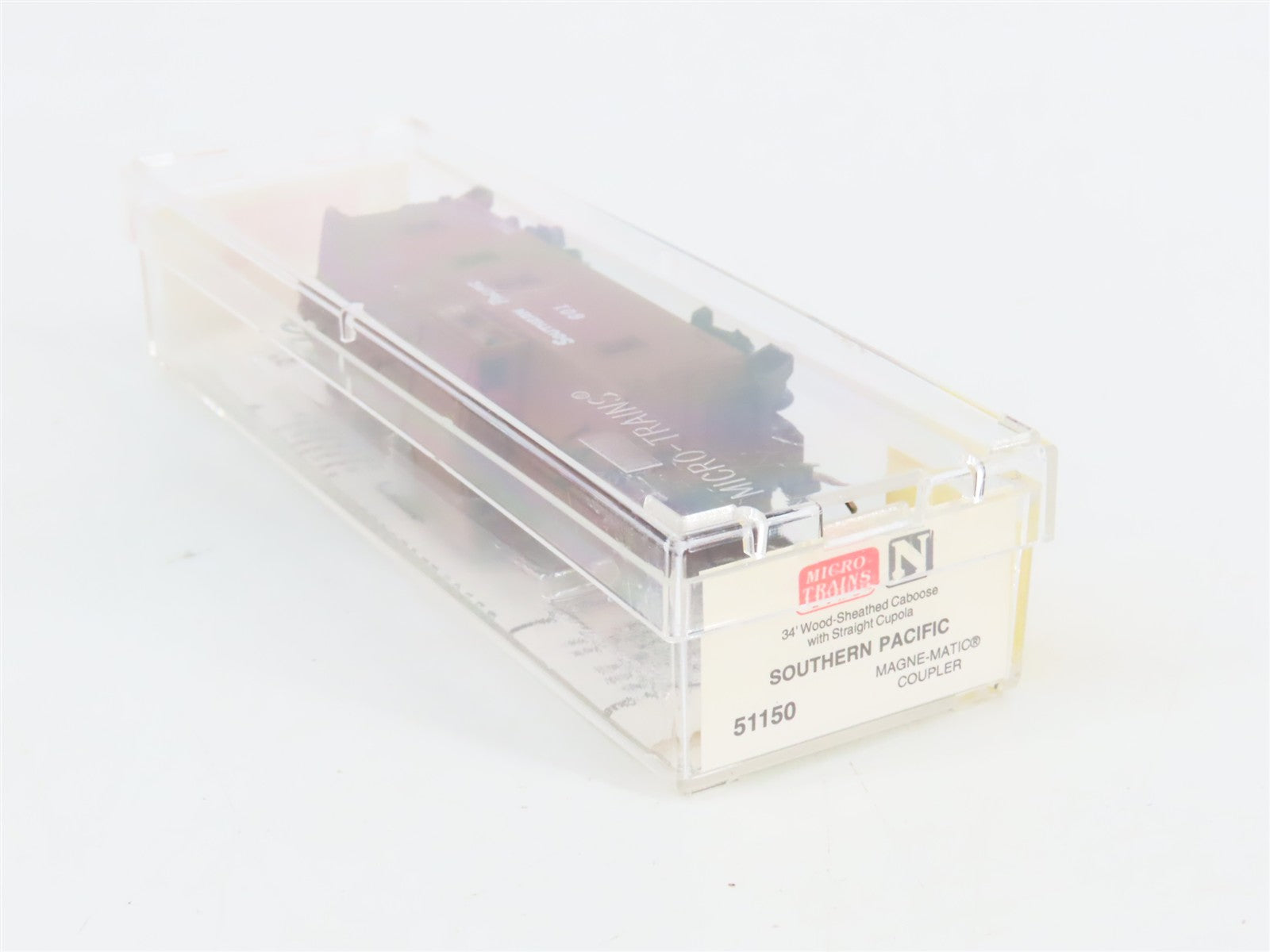 N Scale Micro-Trains MTL 51150 SP Southern Pacific 34' Caboose 601 RTR