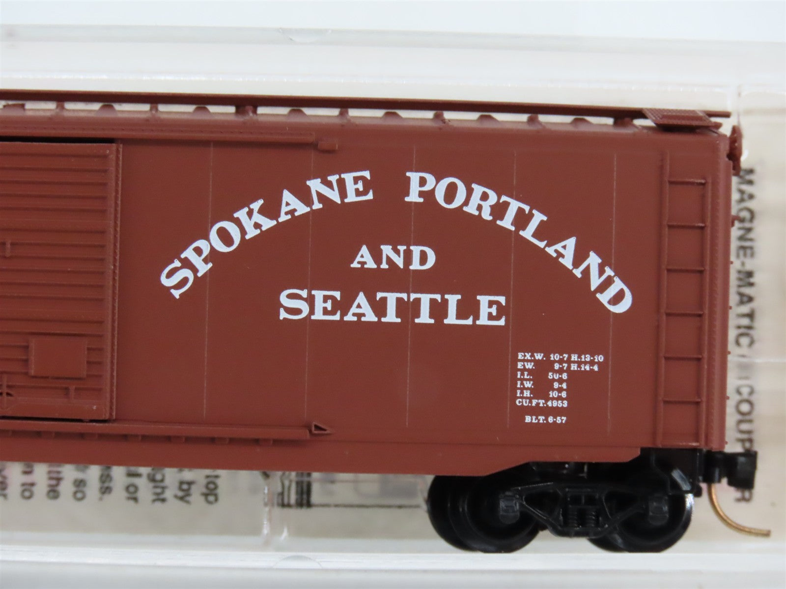 N Scale Micro-Trains 34210 Spokane, Portland & Seattle 50' Box Car RTR