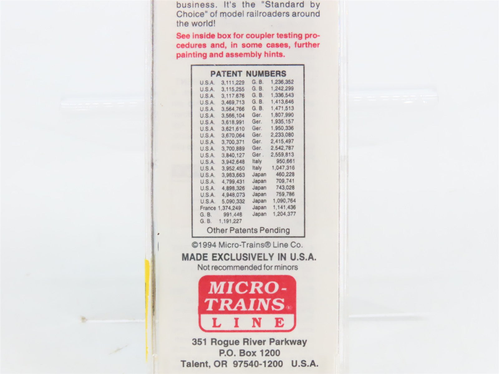 N Scale Micro-Trains 34210 Spokane, Portland & Seattle 50' Box Car RTR